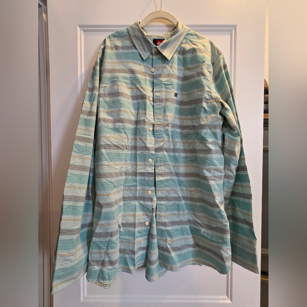 Mens QuickSilver Dress Shirt